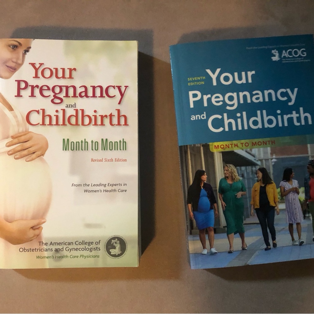 2 Pregnancy books: Your Pregnancy and Childbirth: Month to Month...